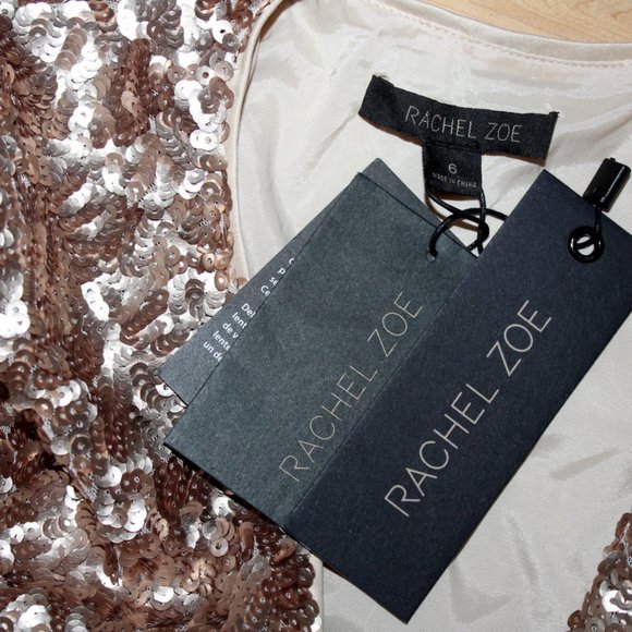 RACHEL ZOE Sequin Mini Dress - Picture 3 of 4